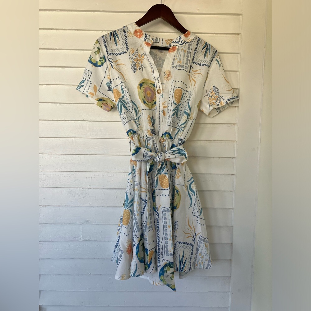 NWOT Chicwish Fruit Paradise Flare Dress - Picture 2 of 6